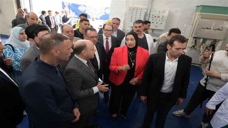 محافظ الغربية يفتتح مصنع الكوكر لإعادة تدوير مخلفات المجازر