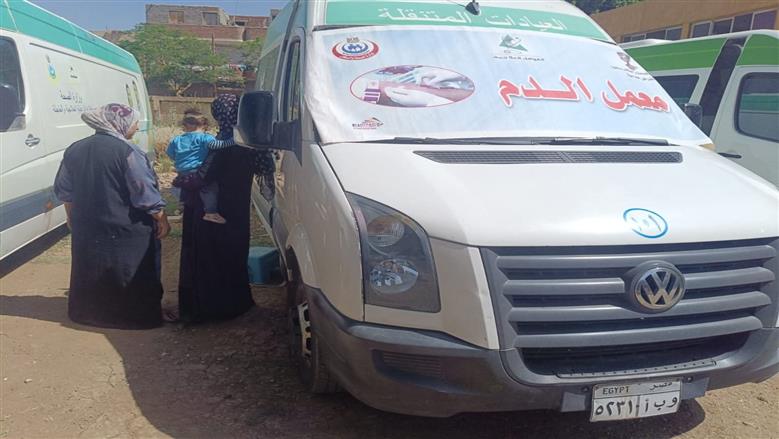 تقديم 1711 خدمة طبية مجانية ضمن «حياة كريمة» بقرية صفط الخمار بالمنيا 
