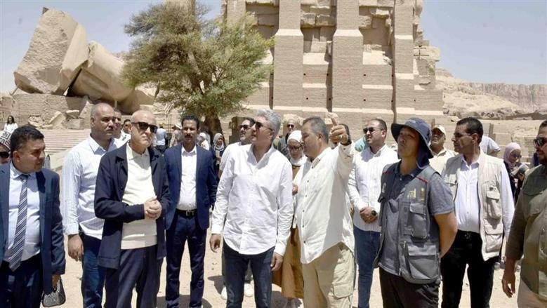 مشروع مصري كوري لإحياء أحد أبرز معابد رمسيس الثاني بالأقصر