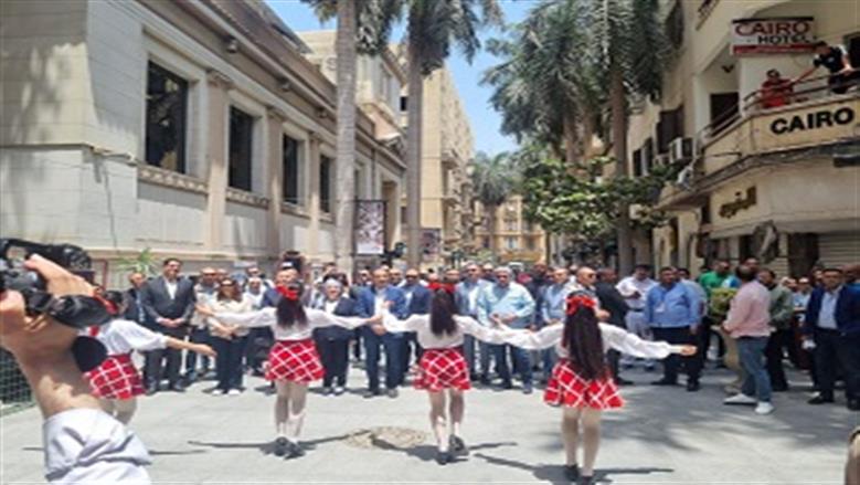 رئيس الوزراء يتفقد أعمال تطوير القاهرة الخديوية للحفاظ على الهوية البصرية