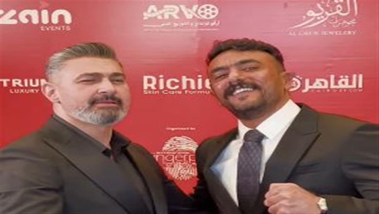 ياسر جلال وأحمد العوضي أول حضور حفل Trend Awards بدورته الأولي (صور)