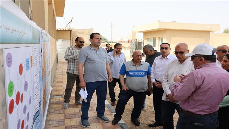 نائب وزيرة الإسكان يتابع مشروعات مياه الشرب ضمن المبادرة الرئاسية «حياة كريمة»