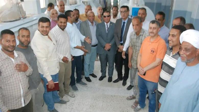 افتتاح مطحن سلندرات إسنا بعد تطويره بالكامل.. ورفع الطاقة الإنتاجية 