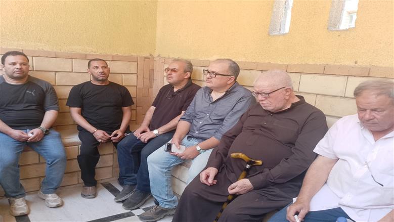 تشييع جنازة والد الشاعر الغنائي هاني عبد الكريم وسط حالة حسن ودعاء مؤثر في الوداع الاخير