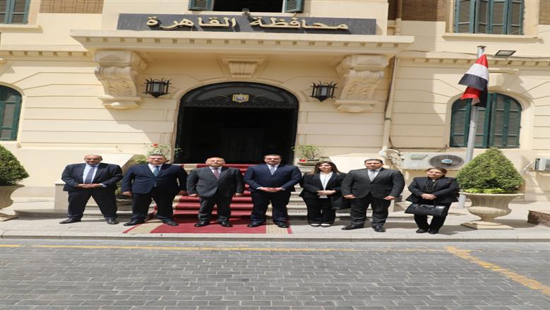 محافظ القاهرة يستقبل وفد البنك الزراعى