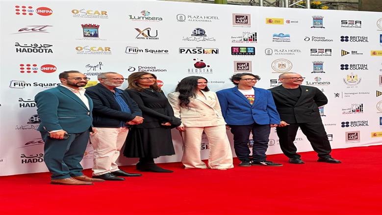 نجوم الفن وصناع السينما يزينون ريد كاربت ختام مهرجان الإسكندرية للفيلم القصير