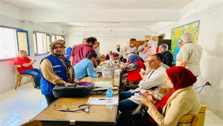 فحص طبي مجاني لـ67 ألف مواطن بكفر الشيخ خلال شهر ضمن المبادرات الرئاسية 