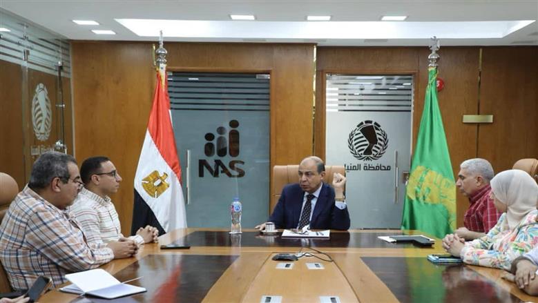 محافظ المنيا يعلن حالة الاستنفار القصوى للتصدي للتعديات والبناء المخالف  بالمراكز 