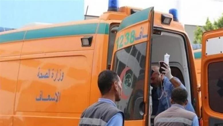 مصرع شاب وإصابة 2 آخرين في حادث تصادم على طريق الفيوم