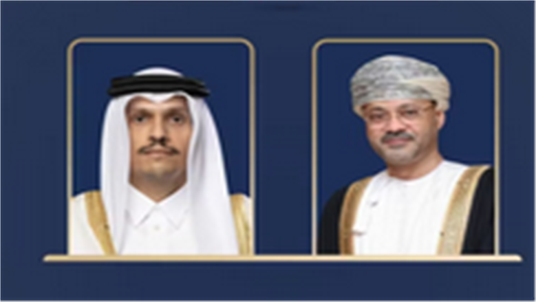 وزير الخارجية القطري يبحث مع نظيره العماني جهود الوساطة الباكستانية بين أمريكا وإيران