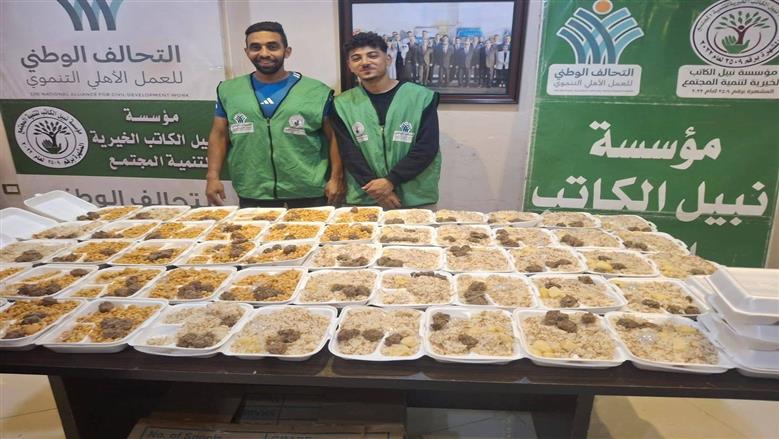 «خير مصر طول السنة».. توزيع 3 آلاف وجبة و200 كيلو لحوم على الأسر الأولى بالرعاية بالبحيرة