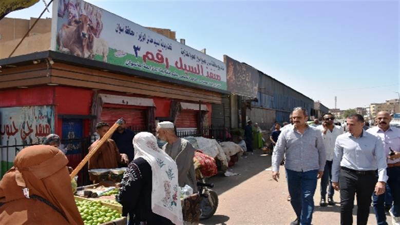 محافظ أسوان يجري حركة تغييرات محلية محدودة لتحسين مستوى الخدمات