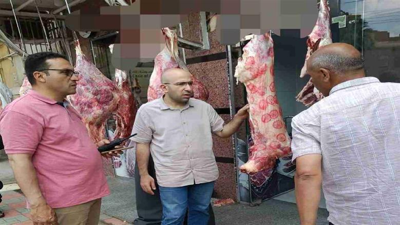 ضبط نصف طن من اللحوم المفرومة والمصنعات الغذائية منتهية الصلاحية بالمنوفية