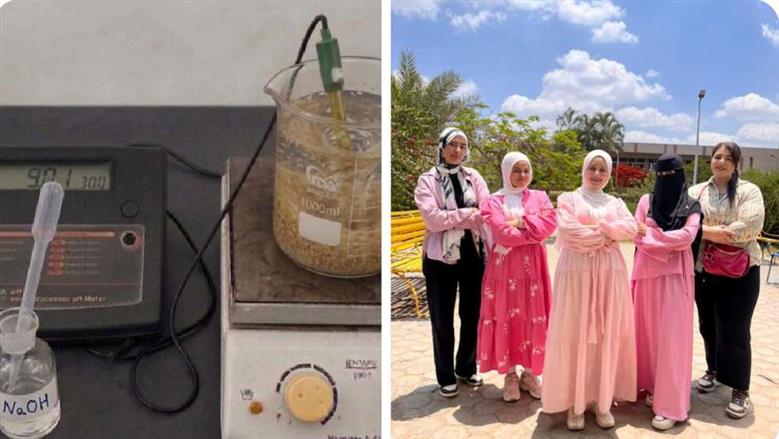 طالبات بجامعة الزقازيق يطوّرن مشروعًا لإعادة تدوير المخلفات الغذائية