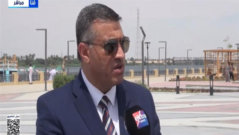 كورنيش النيل بقنا يستقبل الزوار مجانا في عيد الأضحى بعد أعمال تطوير شاملة