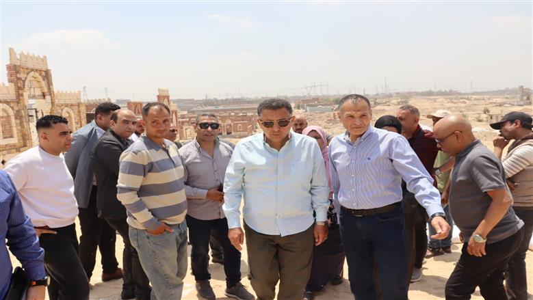 محافظ القليوبية يؤكد عدم السماح بأنشاء أي مقابر جديدة بالمنطقة، الصناعية بالخانكة