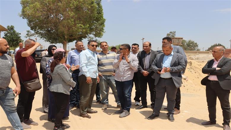 محافظ القليوبية يؤكد عدم السماح بأنشاء أي مقابر جديدة بالمنطقة، الصناعية بالخانكة