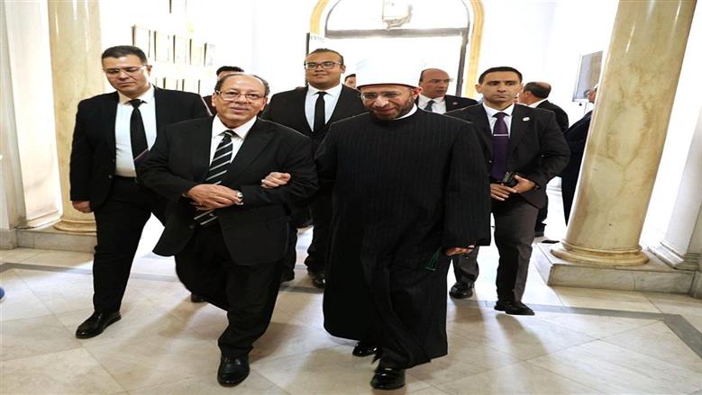 وزير الأوقاف ومحافظ القاهرة يشاركان في مراسم حفل تأبين الراحل مفيد شهاب