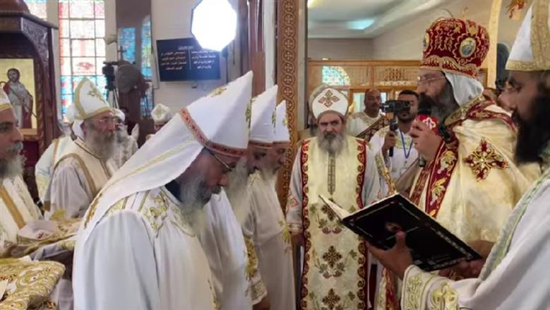 ترقية كهنة ايبارشية برج العرب