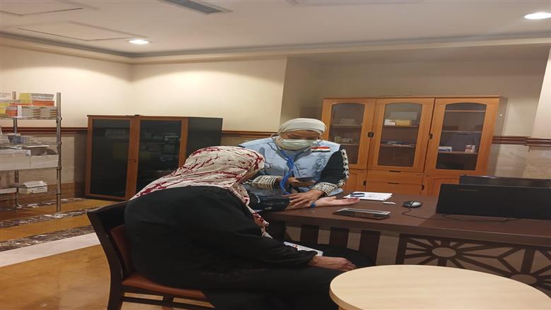 23 ألفا و550 خدمة طبية عبر عيادات بعثة الحج المصرية حتى 30 مايو