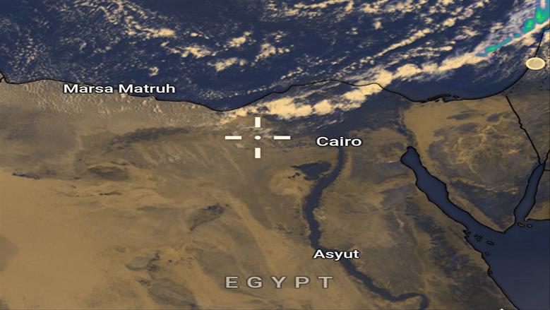 أماكن سقوط الأمطار اليوم