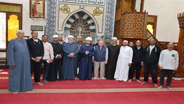 وزير الأوقاف يوجه بتطوير ملحق مسجد يوسف الصحابي ورفع كفاءته