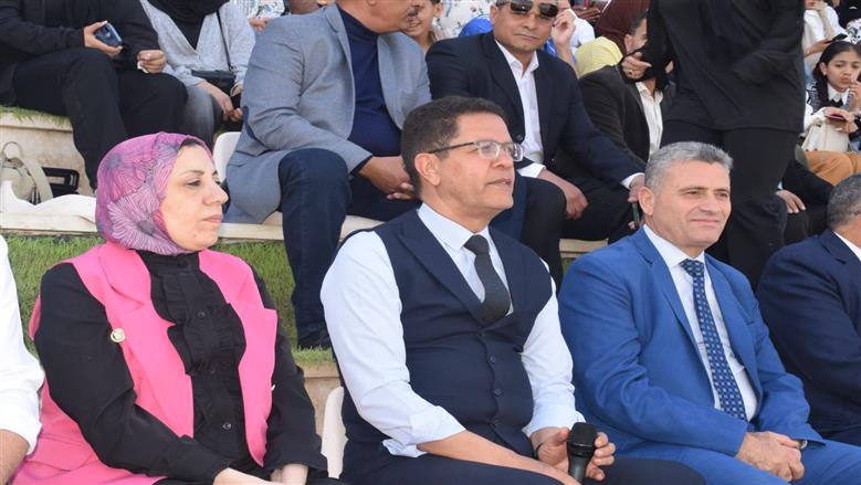 رئيس جامعة بنها يشهد فعالية