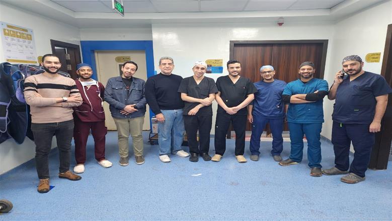 إصلاح تمدد خطير بالشريان الأورطي البطني والشرايين الحرقفية بمستشفى طيبة التخصصي بالأقصر
