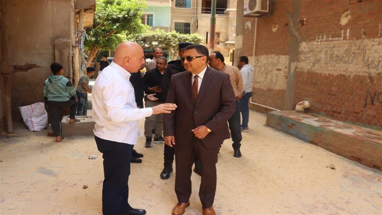 محافظ القليوبية يتفقد أعمال تطوير ورفع كفاءة الشوارع الفرعية بمدينة كفر شكر على مساحة 3000 متر مربع
