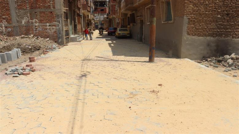 محافظ القليوبية يتفقد أعمال تطوير ورفع كفاءة الشوارع الفرعية بمدينة كفر شكر على مساحة 3000 متر مربع