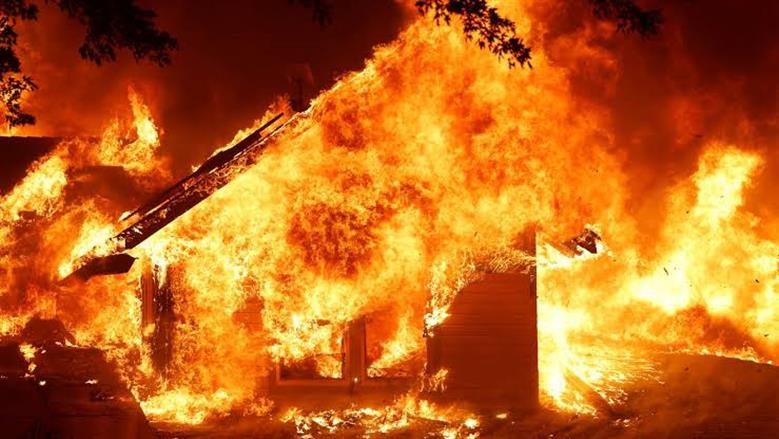 مصرع طفلين توأم في حريق شقة سكنية بكفر الشيخ