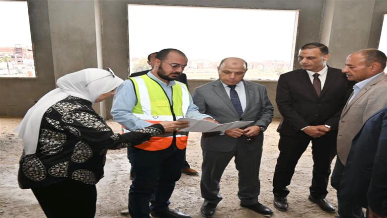 محافظ الغربية يتفقد مشروع إنشاء مبنى مجلس مدينة المحلة الكبرى الجديد