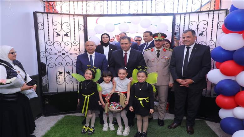 محافظ دمياط يفتتح مشروع تطوير مدرسة التجريبية المطورة بالأعصر 