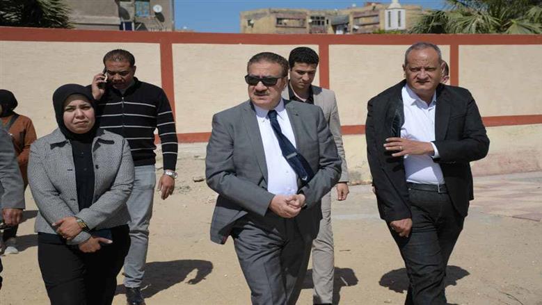 محافظ بورسعيد يفتتح المدرسة