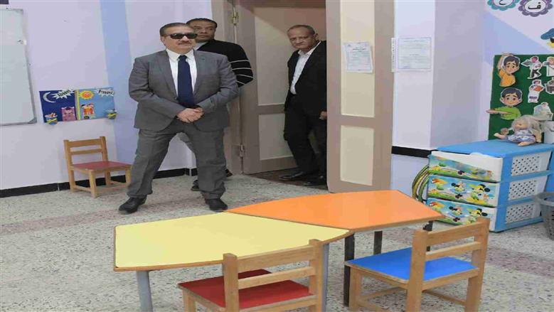 محافظ بورسعيد يفتتح المدرسة