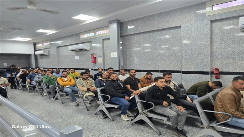 وزارة العمل تجري اختبارات ومقابلات للعمالة المصرية الراغبة في العمل بالأردن