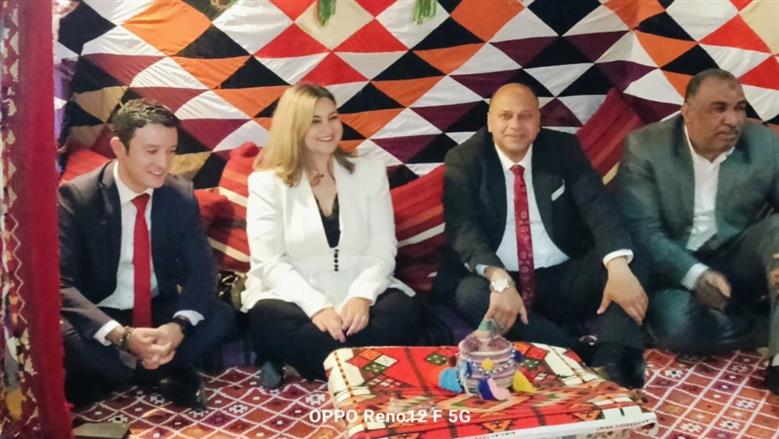 قنصل عام تركيا خلال زيارتها مدينة مرسى مطروح