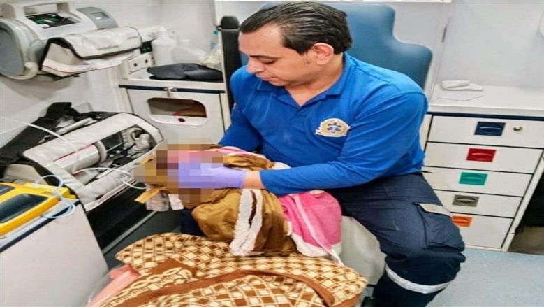إسعاف المنيا ينجح في توليد سيدة قبل وصولها المستشفى