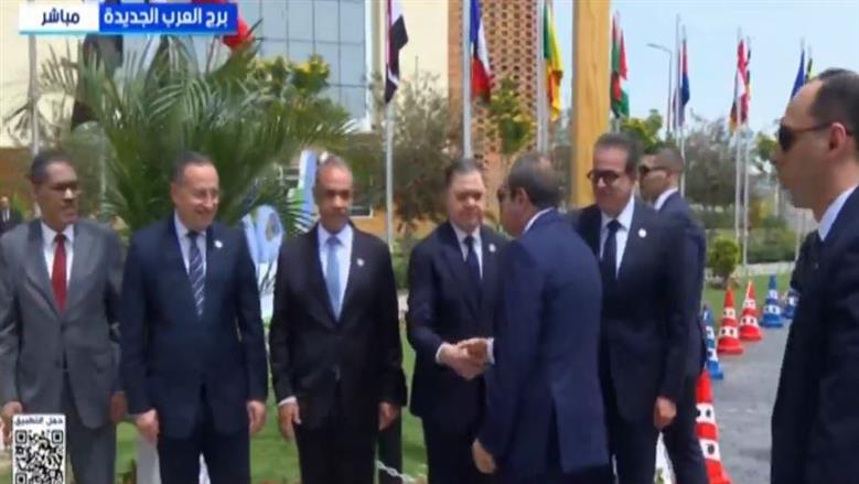 وصل الرئيس عبدالفتاح السيسي