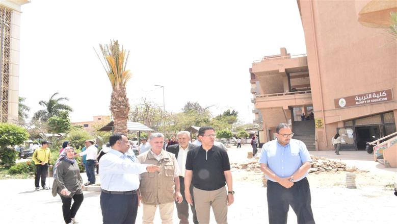 جامعة بنها تنشىء وحدات للجيم الخارجى داخل الحرم الجامعى بكفر سعد لتعزيز الصحة واللياقة البدنية 