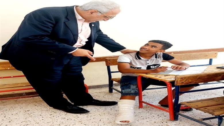 مدير «تعليم البحر الأحمر»: رعاية صحية للطلاب داخل لجان الشهادة الإعدادية
