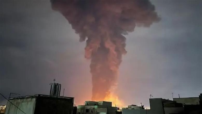 سماع انفجار في مدينة سيريك بمحافظة هرمزجان جنوبي إيران