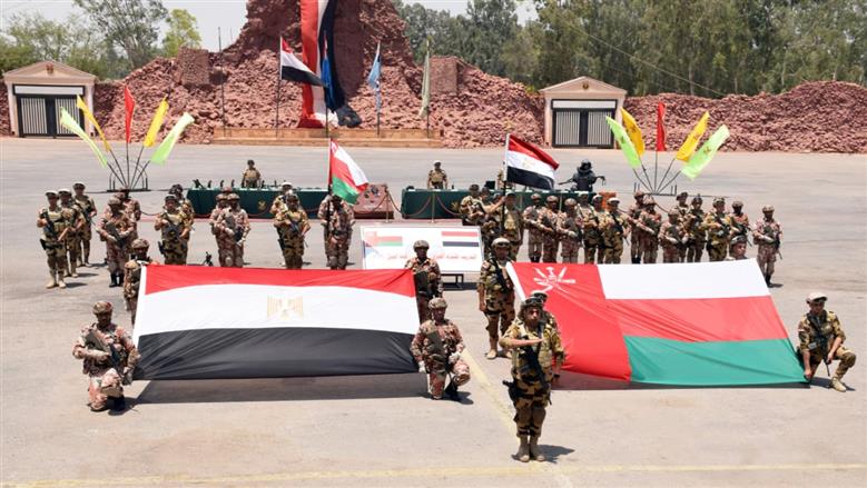 إنطلاق فعاليات التدريب المشترك المصرى العمانى (قلعة الجبل -2) فى مجال القوات الخاصة