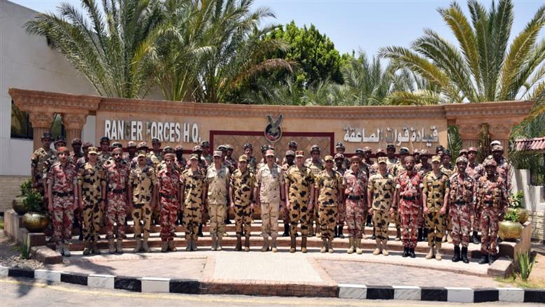 إنطلاق فعاليات التدريب المشترك المصرى العمانى (قلعة الجبل -2) فى مجال القوات الخاصة