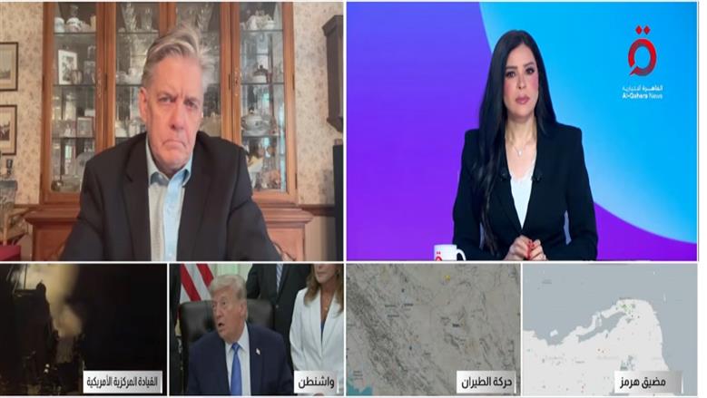 خبير أمريكي: ترامب يسعى إلى توجيه رسالة بأن التصعيد العسكري والاتفاق خياران مطروحان