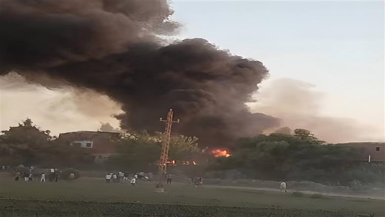 حريق المنوفية