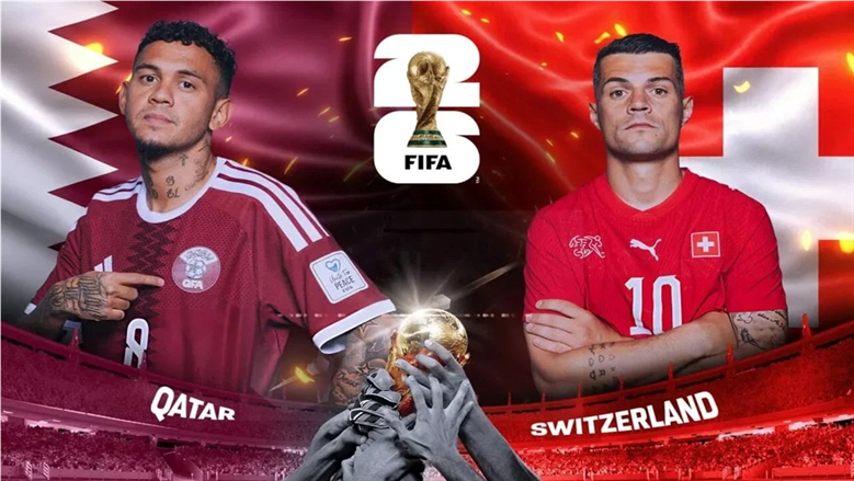 مباراة قطر و سويسرا