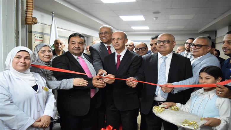رئيس جامعة بني سويف يفتتح توسعات وتطوير قسمي الصدرية وجراحة الأوعية الدموية