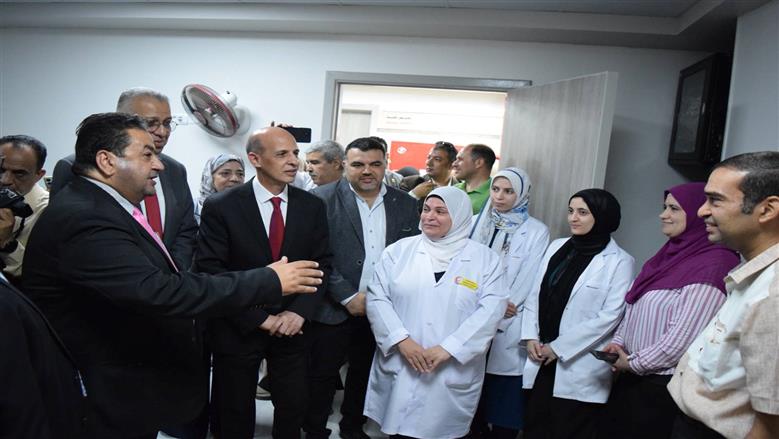 رئيس جامعة بني سويف يفتتح توسعات وتطوير قسمي الصدرية وجراحة الأوعية الدموية