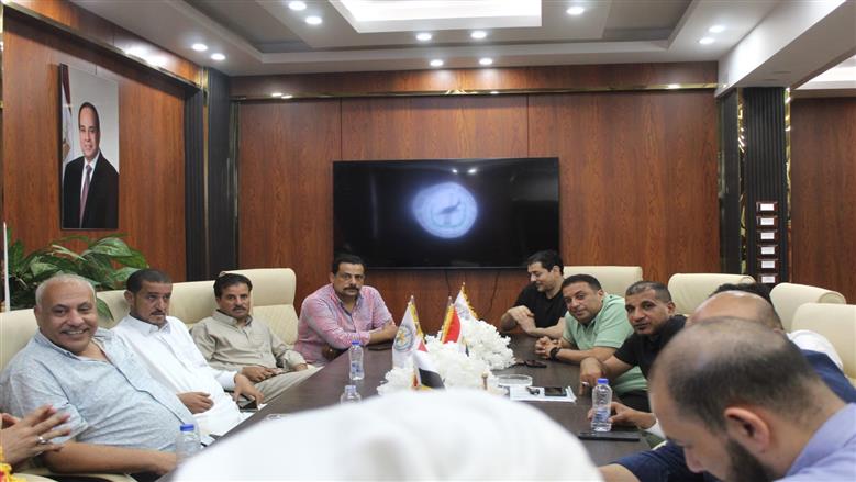خلال انتخاب أعضاء لجنة السيارات بالغرفة التجارية بمحافظة مطروح